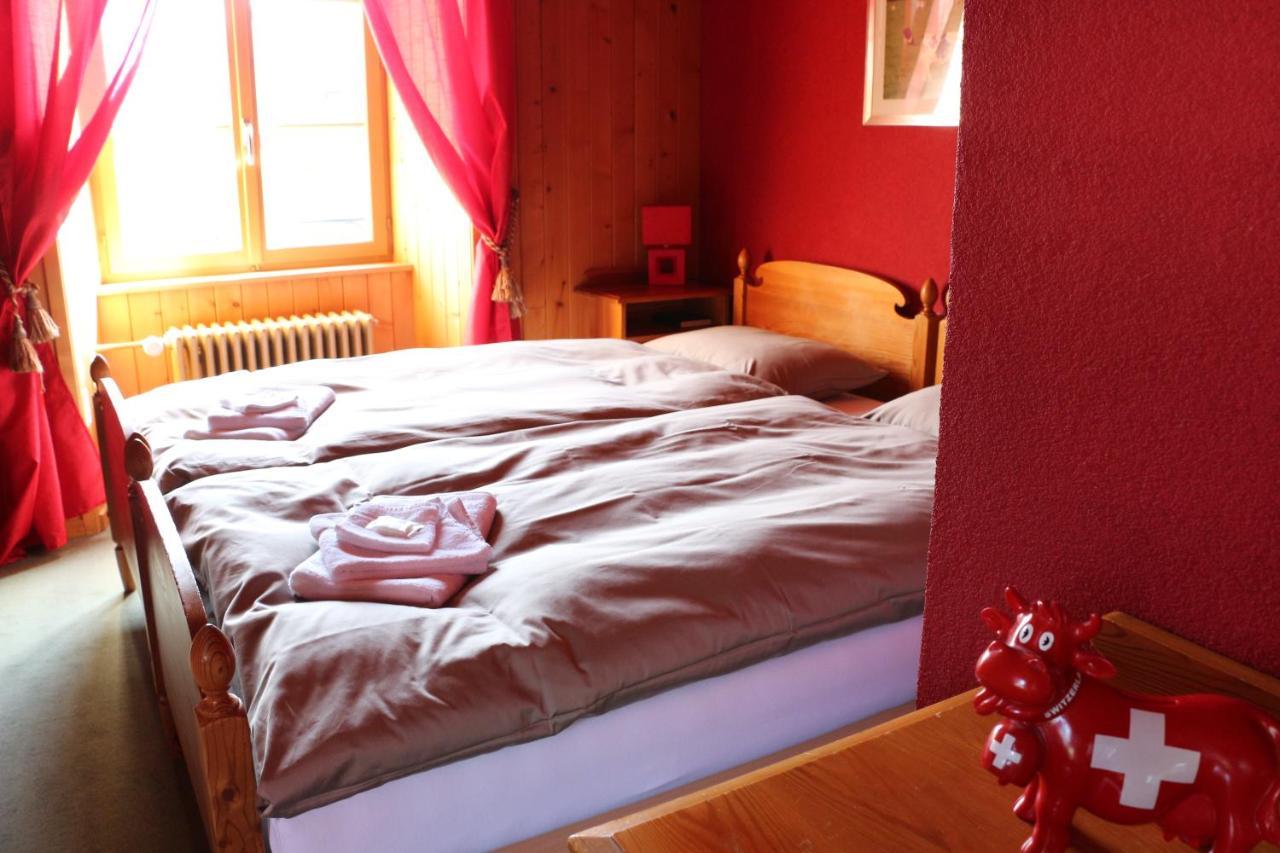 Auberge De L'Ange Albeuve Kültér fotó