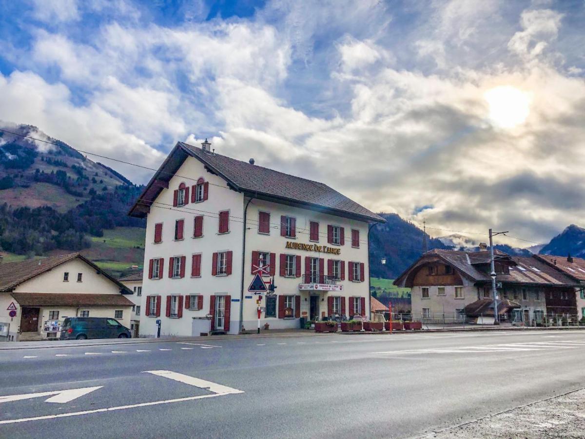Auberge De L'Ange Albeuve Kültér fotó