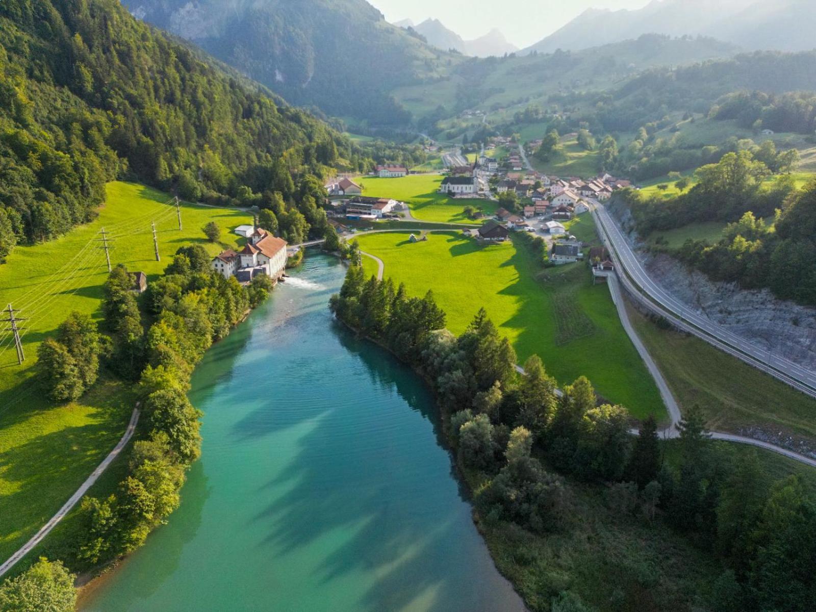 Auberge De L'Ange Albeuve Kültér fotó
