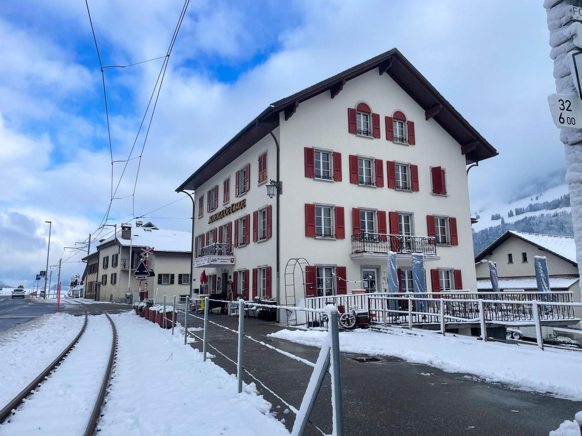 Auberge De L'Ange Albeuve Kültér fotó