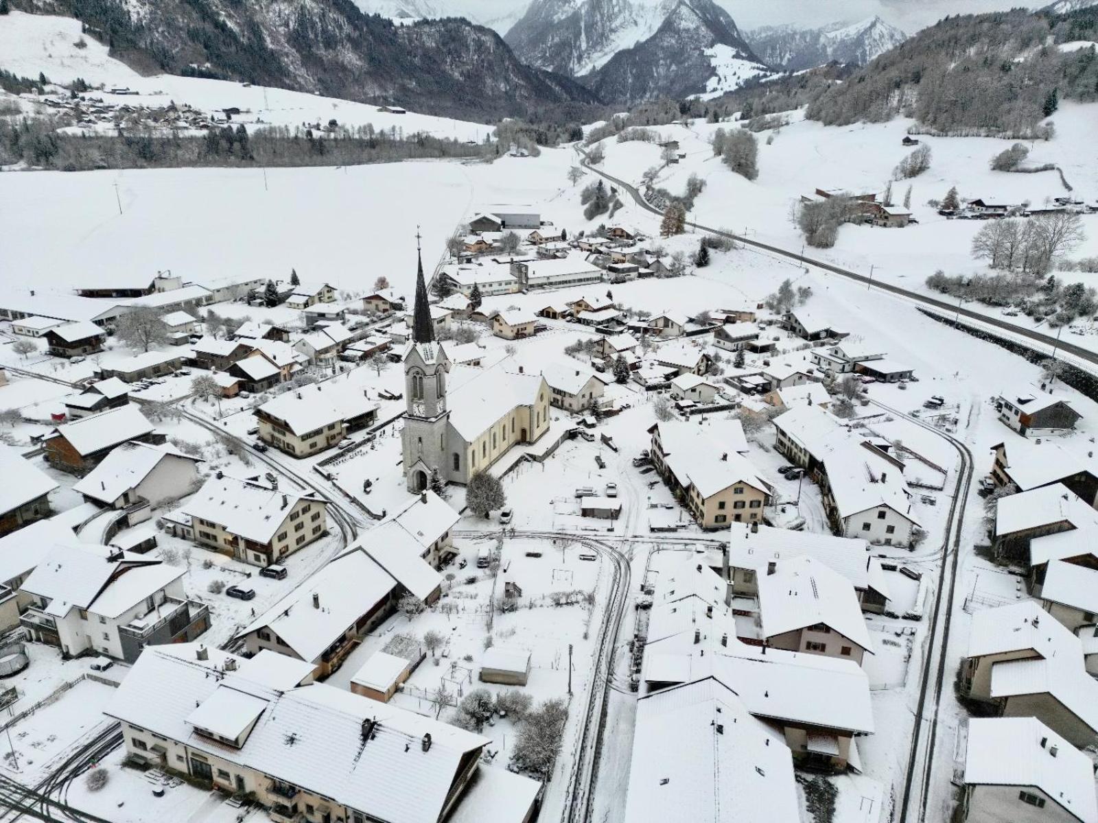Auberge De L'Ange Albeuve Kültér fotó
