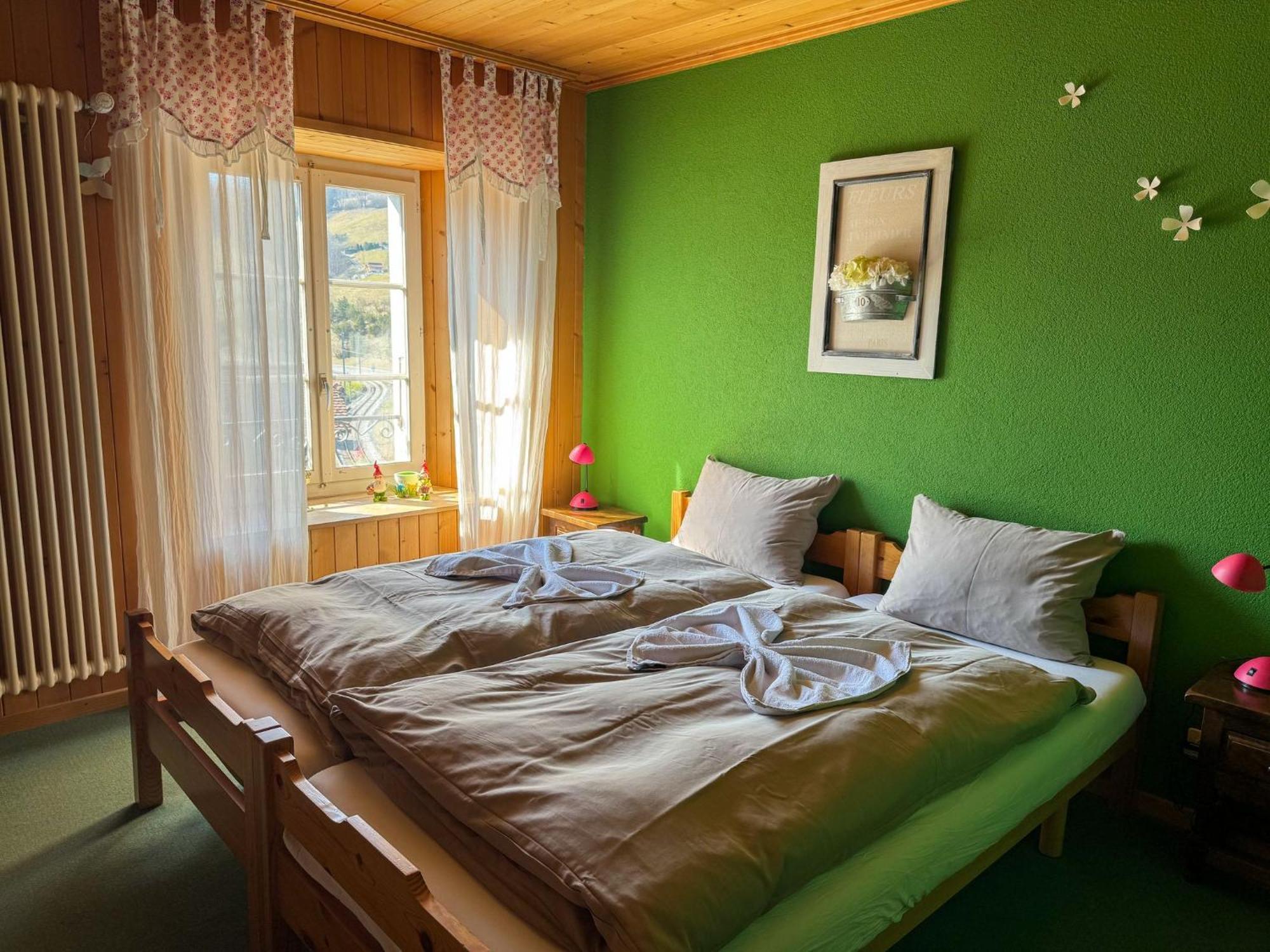Auberge De L'Ange Albeuve Kültér fotó