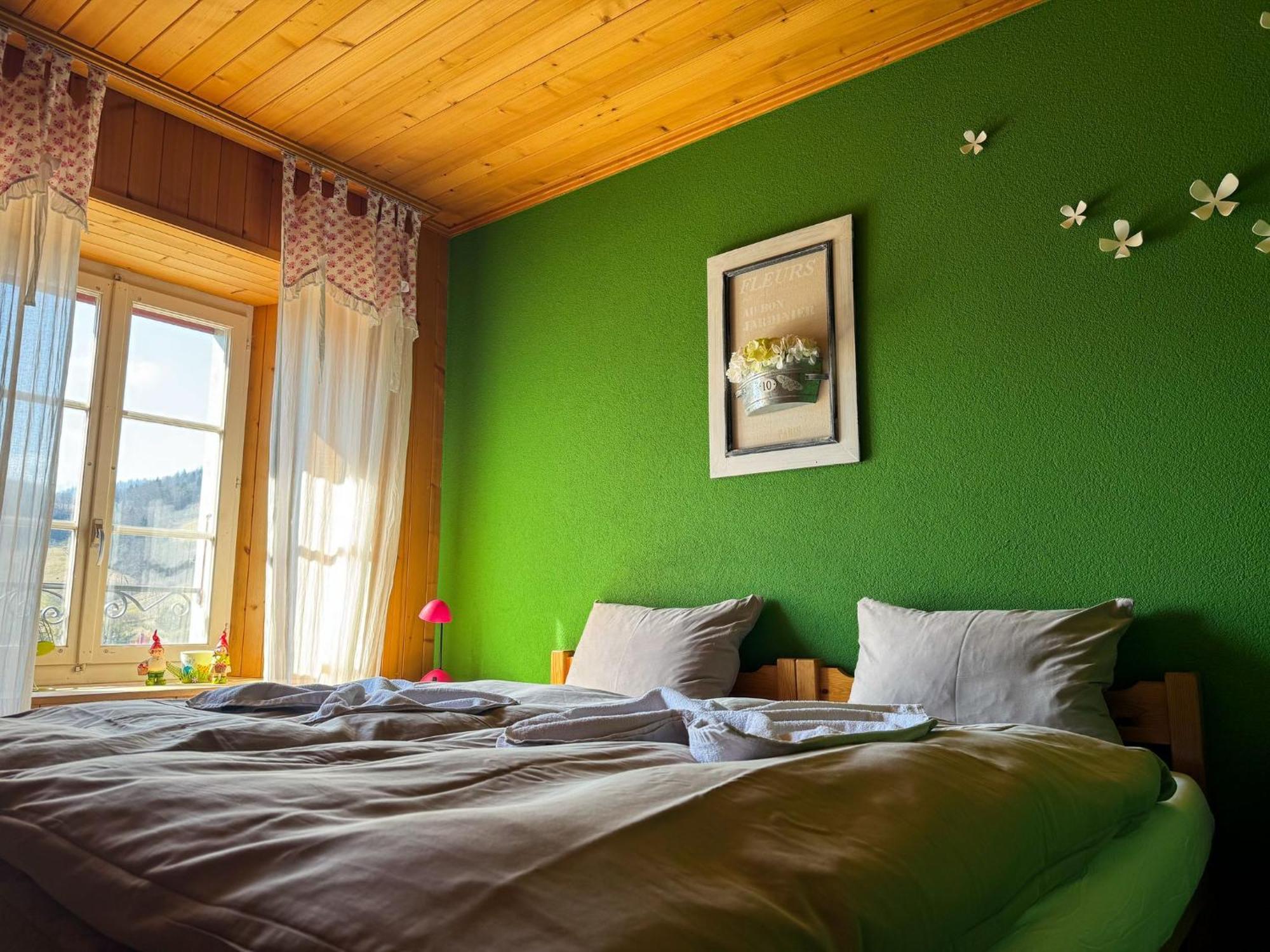 Auberge De L'Ange Albeuve Kültér fotó
