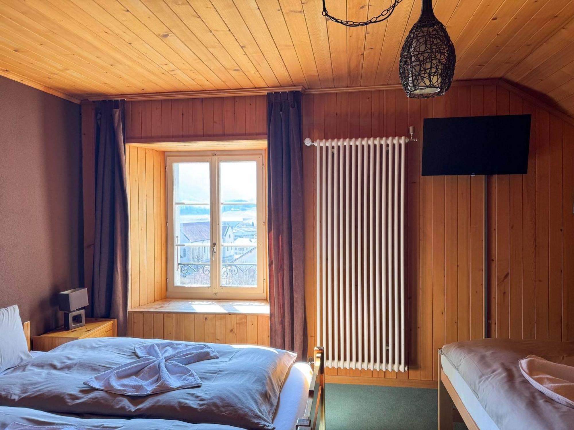 Auberge De L'Ange Albeuve Kültér fotó