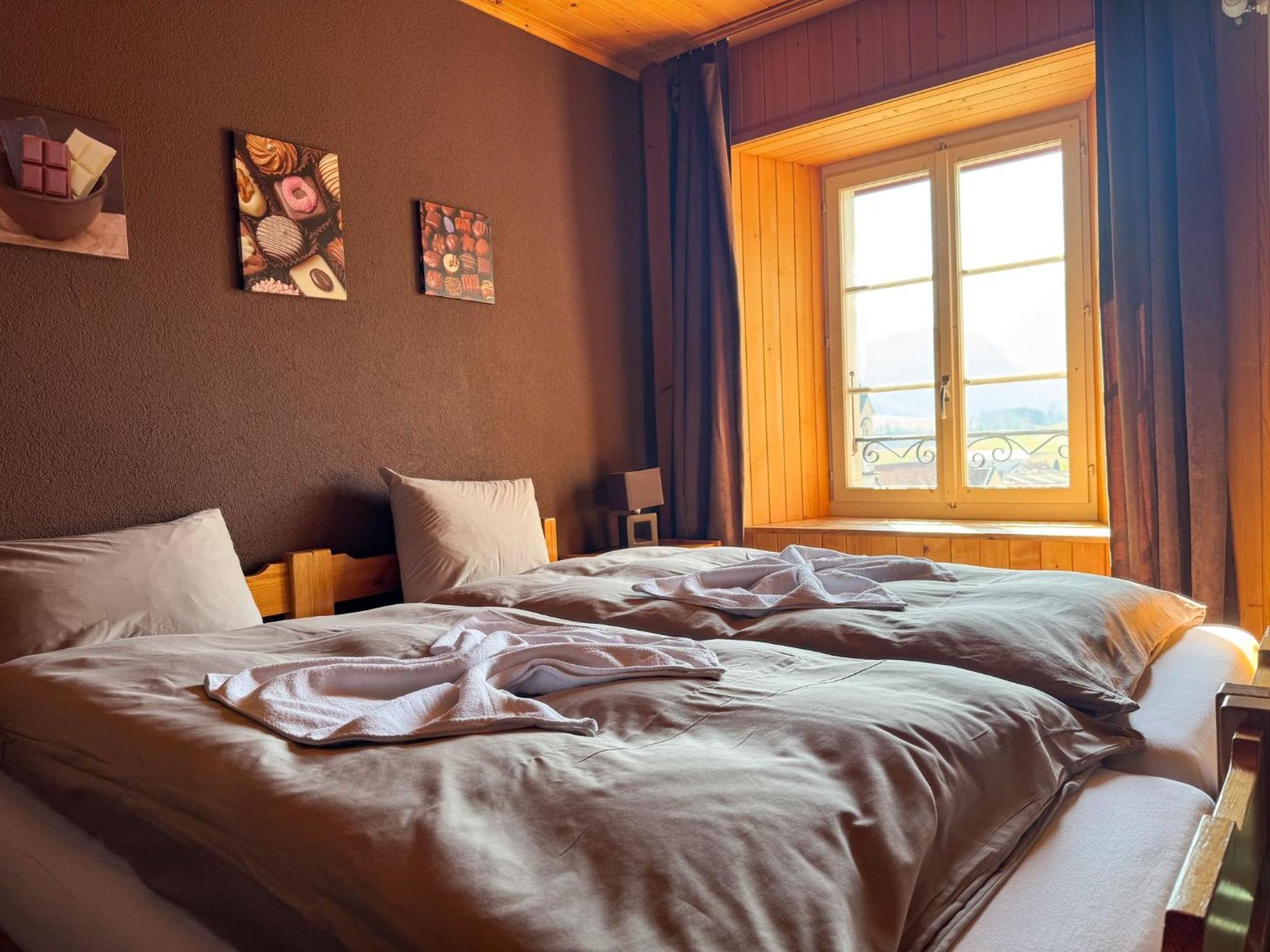Auberge De L'Ange Albeuve Kültér fotó